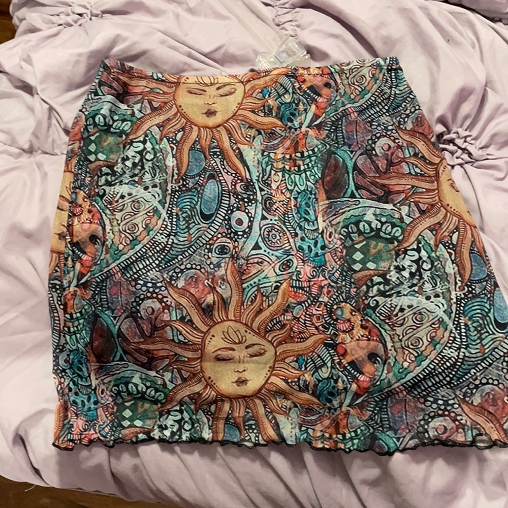 Shein hippie skirt